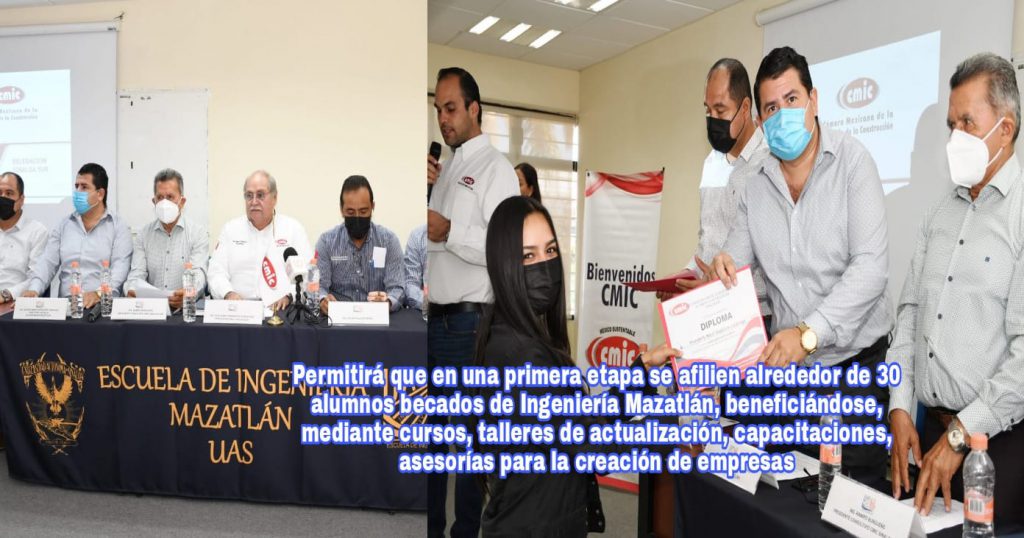 La UAS y la CMIC Mazatlán firman convenio para la figura de asociado ...